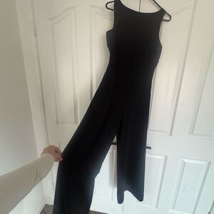Forever 21 Black Sleeveless Jumpsuit